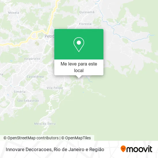 Innovare Decoracoes mapa