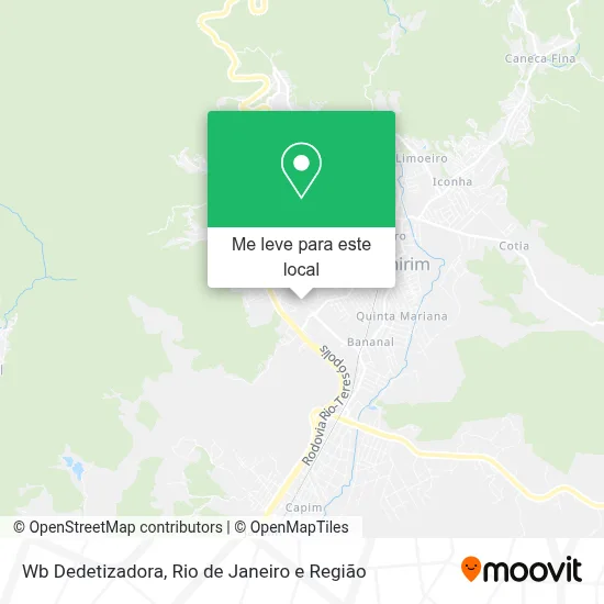 Wb Dedetizadora mapa