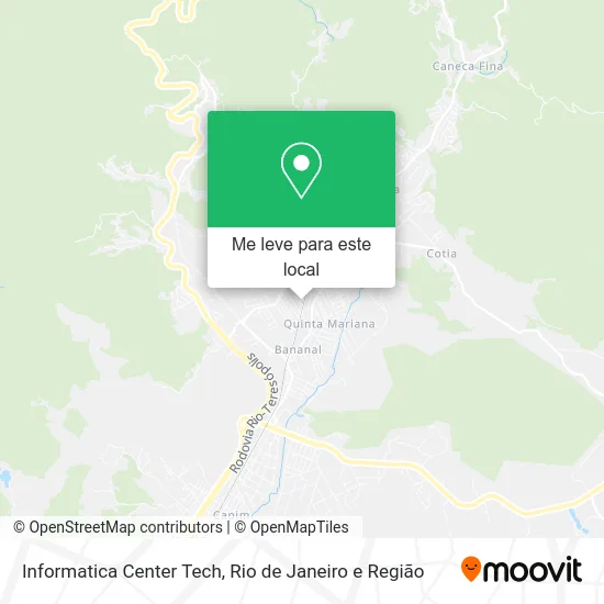 Informatica Center Tech mapa