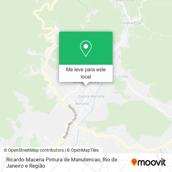 Ricardo Macena Pintura de Manutencao mapa