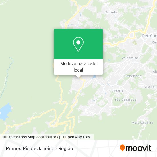 Primex mapa