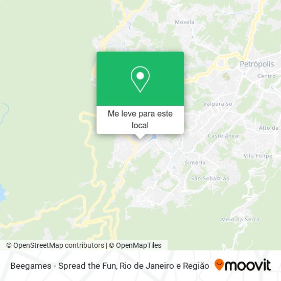 Beegames - Spread the Fun mapa