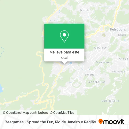 Beegames - Spread the Fun mapa