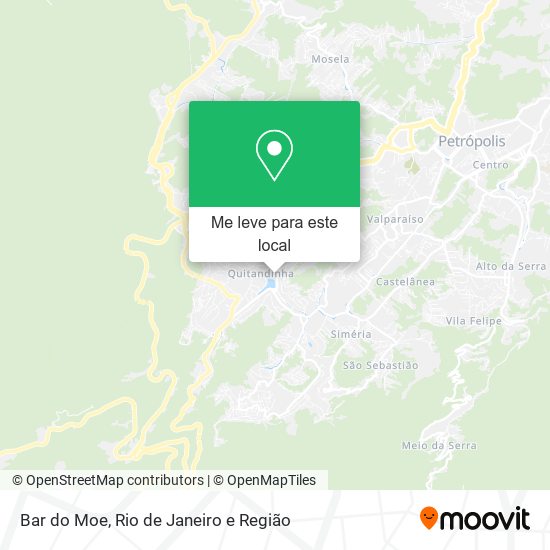 Bar do Moe mapa