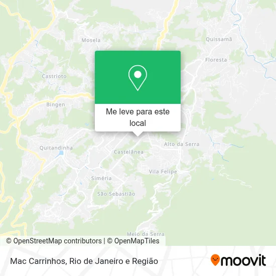 Mac Carrinhos mapa