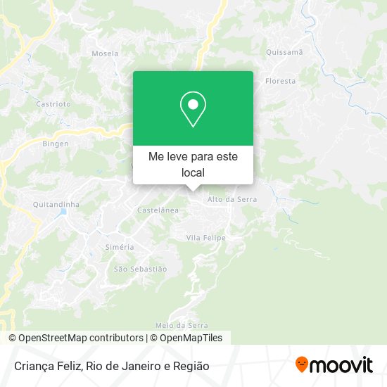 Criança Feliz mapa