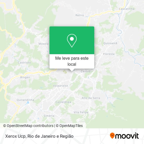 Xerox Ucp mapa