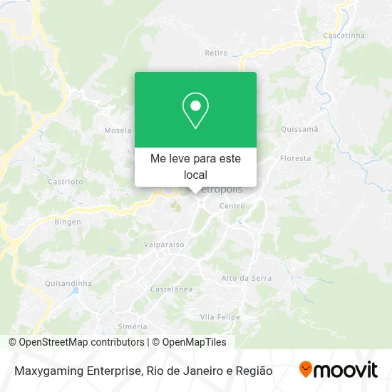 Maxygaming Enterprise mapa