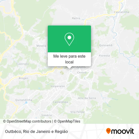 Outbêco mapa