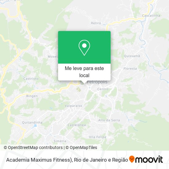 Academia Maximus Fitness) mapa