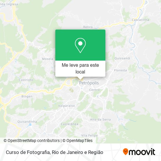 Curso de Fotografia mapa