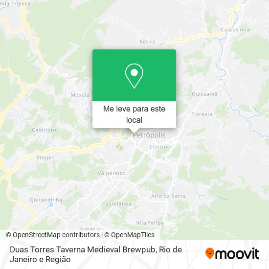 Duas Torres Taverna Medieval Brewpub mapa