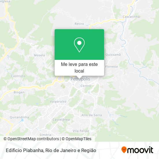 Edificio Piabanha mapa