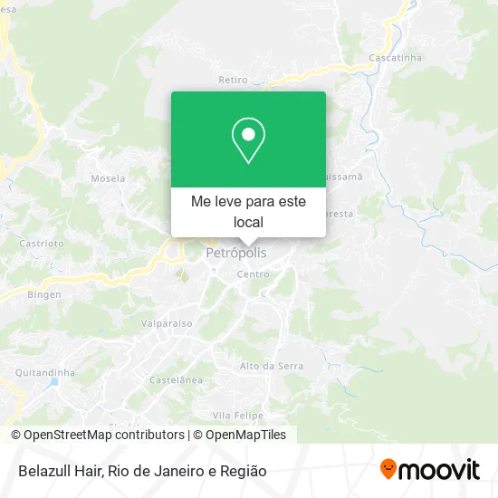 Belazull Hair mapa