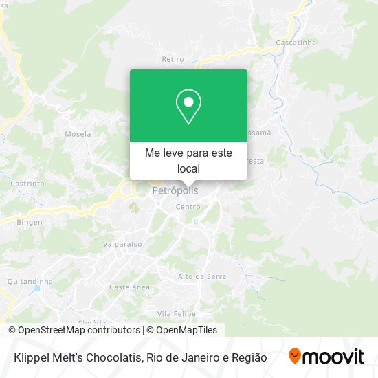 Klippel Melt's Chocolatis mapa