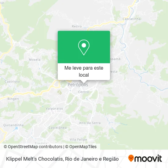 Klippel Melt's Chocolatis mapa