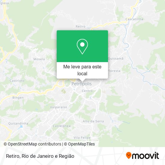 Retiro mapa