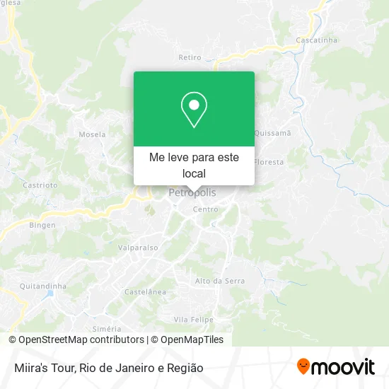 Miira's Tour mapa