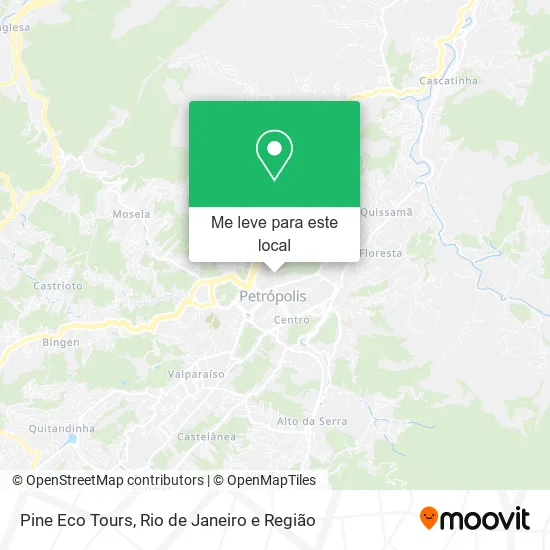 Pine Eco Tours mapa
