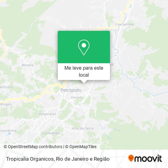 Tropicalia Organicos mapa