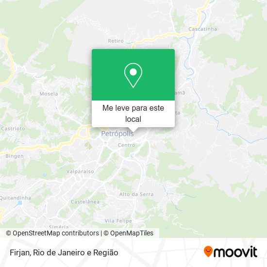 Firjan mapa