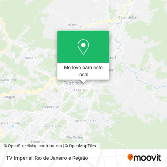 TV Imperial mapa