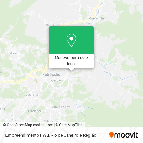 Empreendimentos Wu mapa