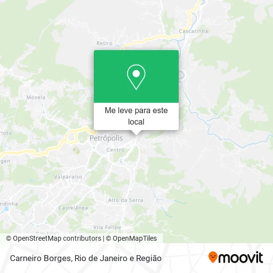 Carneiro Borges mapa