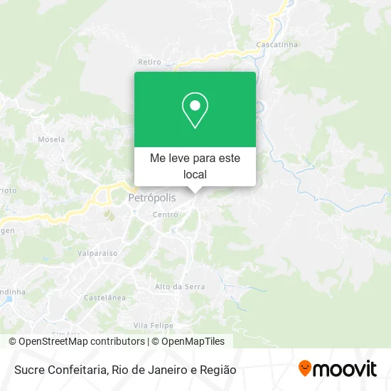 Sucre Confeitaria mapa