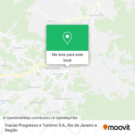 Viacao Progresso e Turismo S.A. mapa