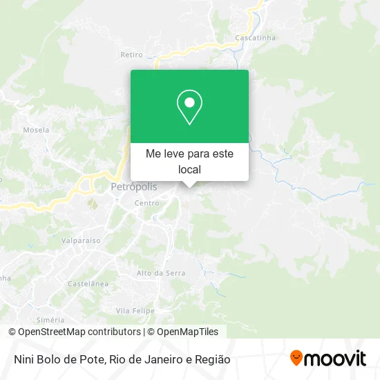 Nini Bolo de Pote mapa