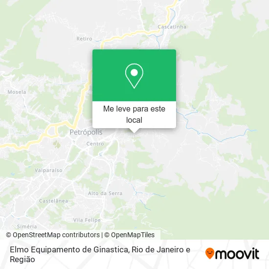 Elmo Equipamento de Ginastica mapa