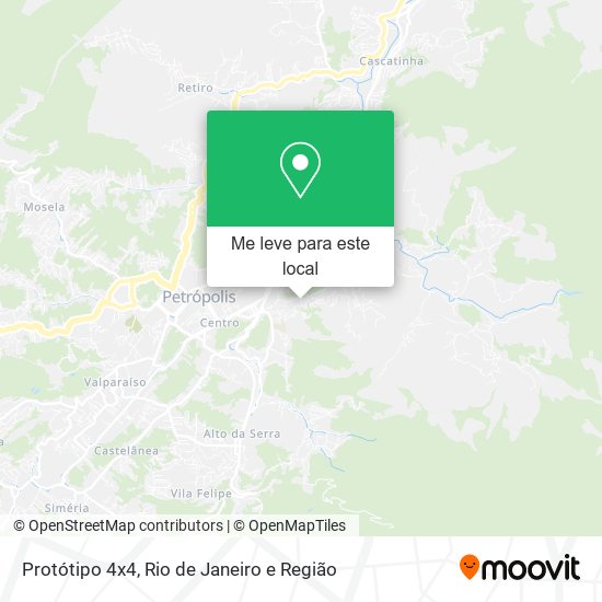 Protótipo 4x4 mapa