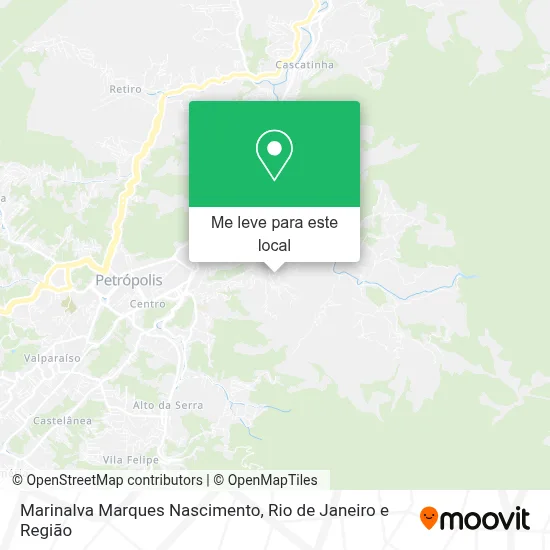 Marinalva Marques Nascimento mapa