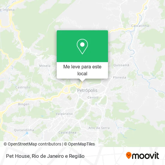 Pet House mapa