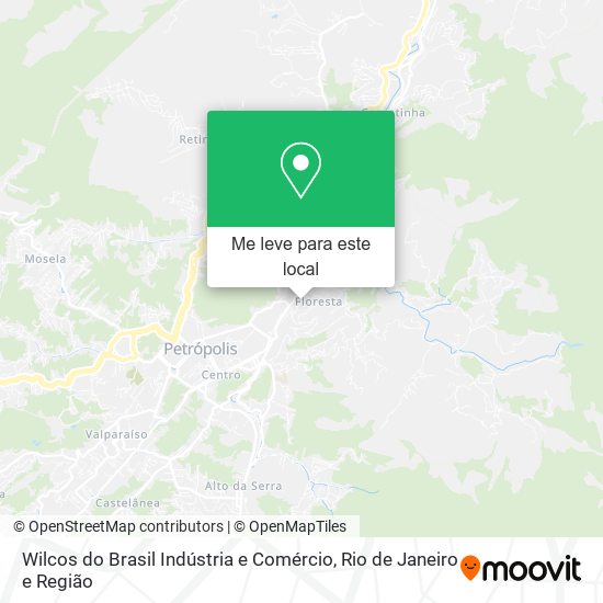 Wilcos do Brasil Indústria e Comércio mapa