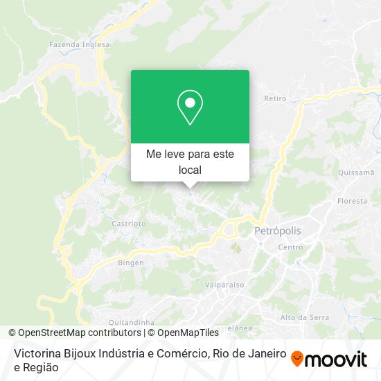 Victorina Bijoux Indústria e Comércio mapa