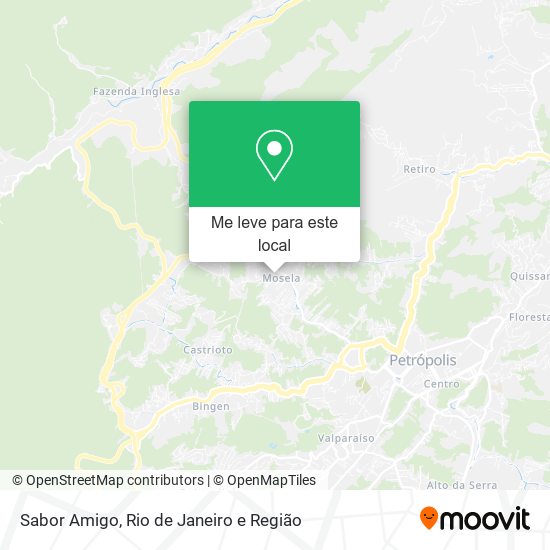 Sabor Amigo mapa