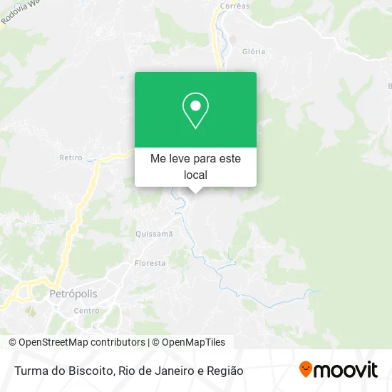 Turma do Biscoito mapa