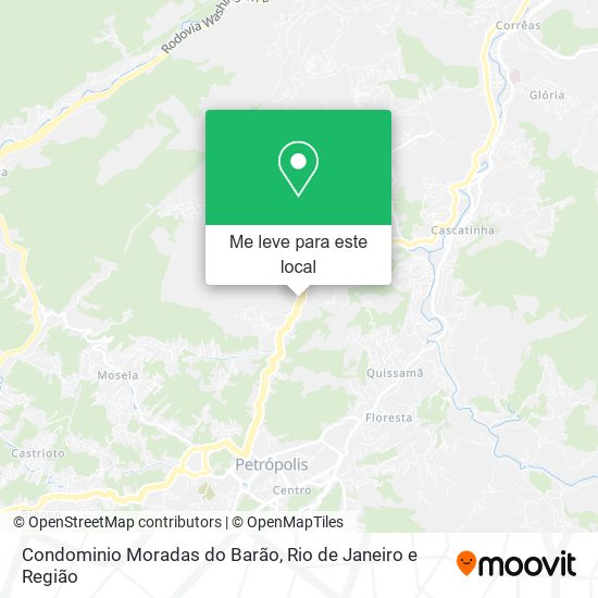 Condominio Moradas do Barão mapa