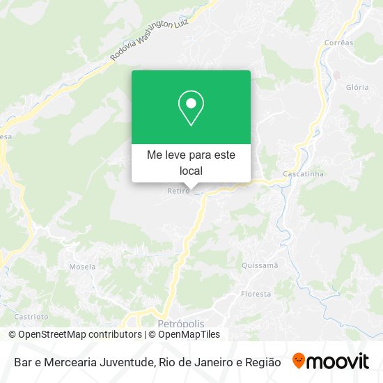 Bar e Mercearia Juventude mapa