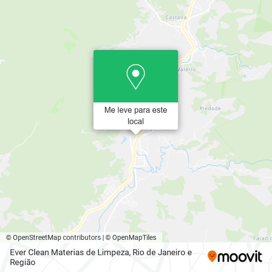Ever Clean Materias de Limpeza mapa