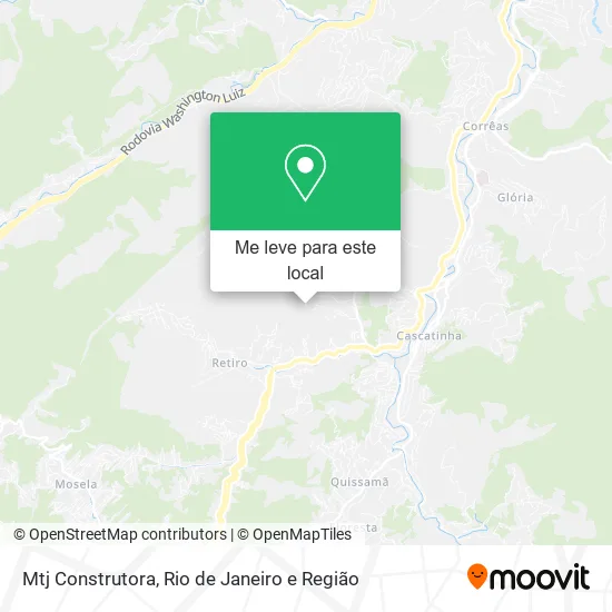 Mtj Construtora mapa