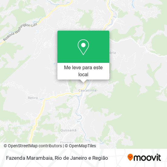 Fazenda Marambaia mapa
