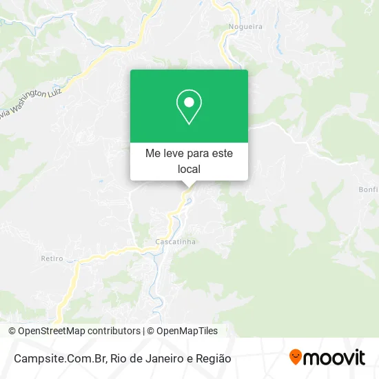 Campsite.Com.Br mapa