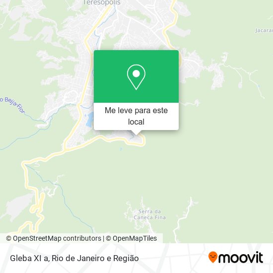Gleba XI a mapa