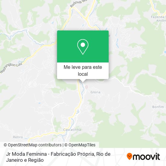 Jr Moda Feminina - Fabricação Própria mapa