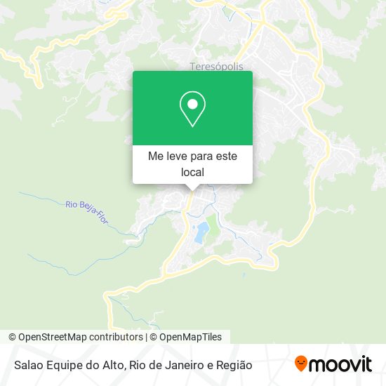 Salao Equipe do Alto mapa