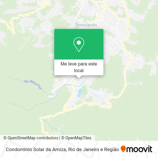 Condominio Solar da Amiza mapa