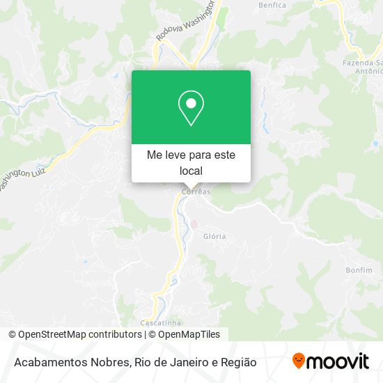 Acabamentos Nobres mapa